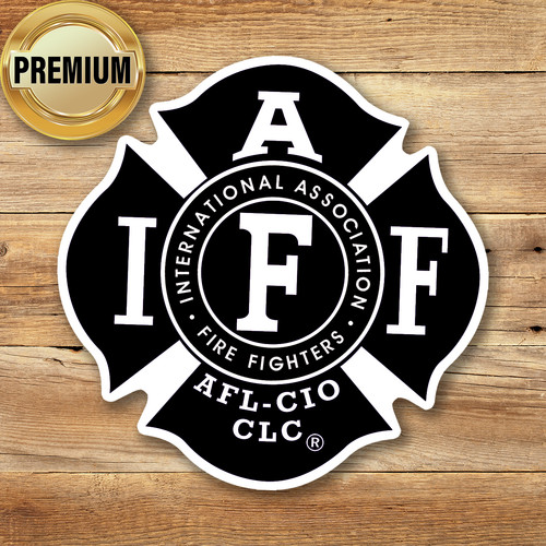 Iaff firefighters sticker - iaff,