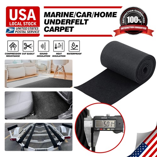 Replace boat trailer carpet - replace,