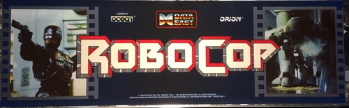 Robocop arcade marquee x - arcade, 26"