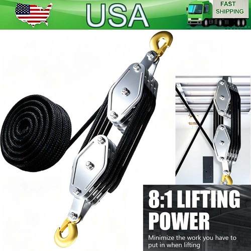 Rope hoist pulley - rope,