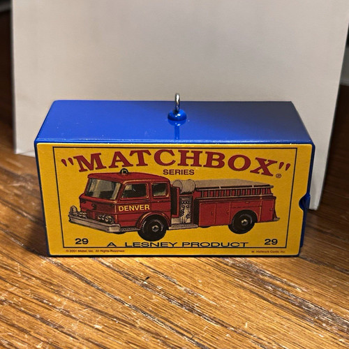 Matchbox fire pumper - no.,