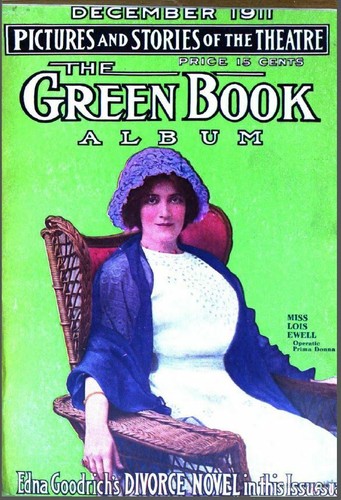 Green book magazine - green,