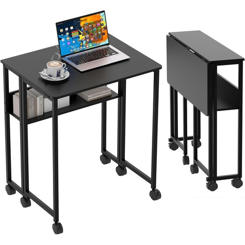 Folding desk rolling - desk,