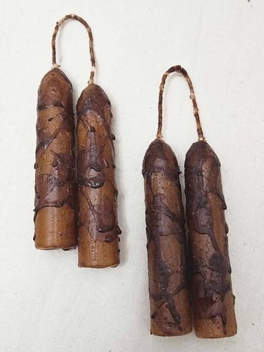 Pair joined wick taper - 2-pair, 4"