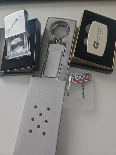 Zippo silver keychain - zippo,