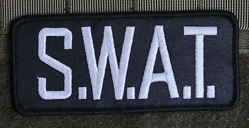 Title badge uniform - s.w.a.t.,