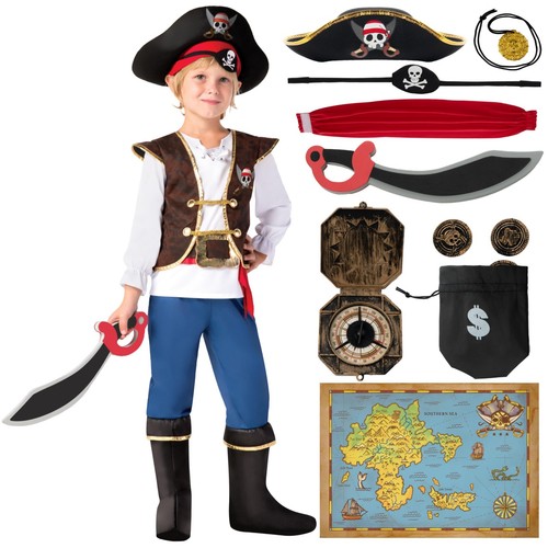 Kids halloween pirate - pirate, costume