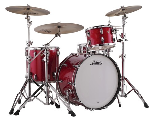 Ludwig classic maple red - maple,