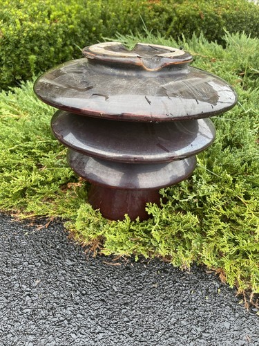 Vintage porcelain utility pole - utility,