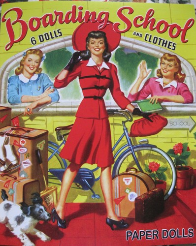 Boarding school paper - paper, doll