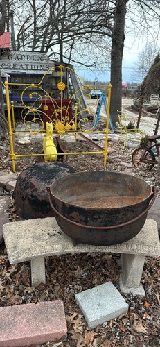 Cast iron cauldron - cauldron, 3