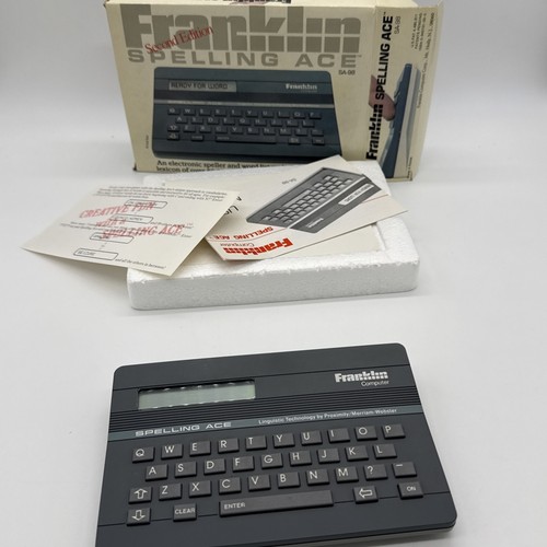 Vintage franklin spelling ace - franklin,