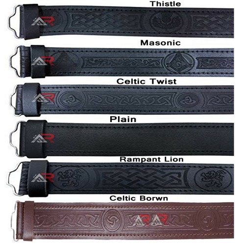 Leather belts kilt - belts,