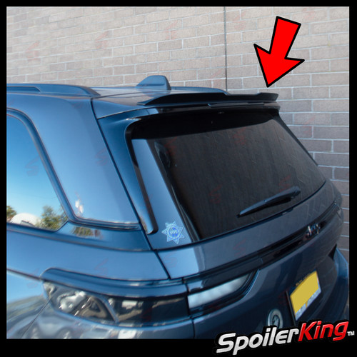 Rear add roof spoiler - rear, fits