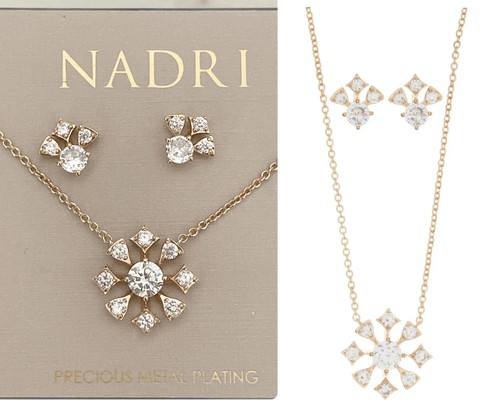 Nadri snow flake cluster - snow,