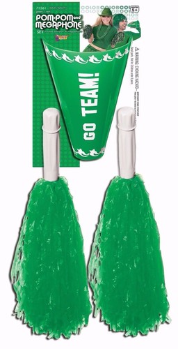 Cheerleader pom green - pom,