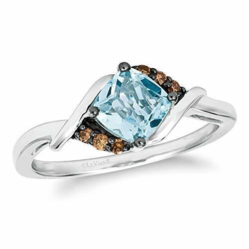 Vian 14k white gold - 14k, blue