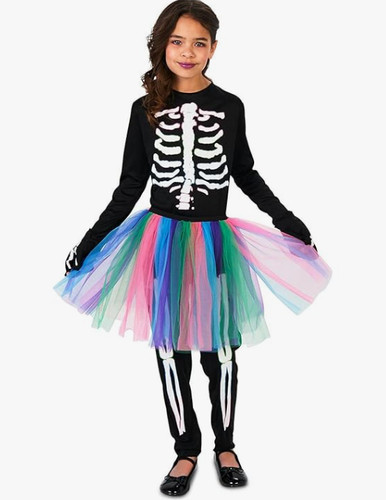 Skeleton tutu child - skeleton,