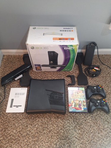 Xbox 360 slim - 4gb, +
