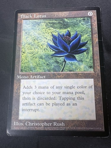 Mtg black lotus oversized - -,