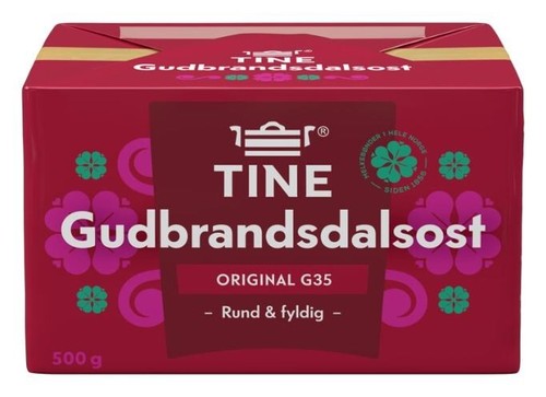 Tine gudbrandsdalsost g35 - tine,