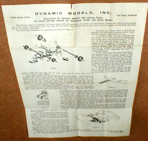 Instruction sheet for dynamic - sheet,