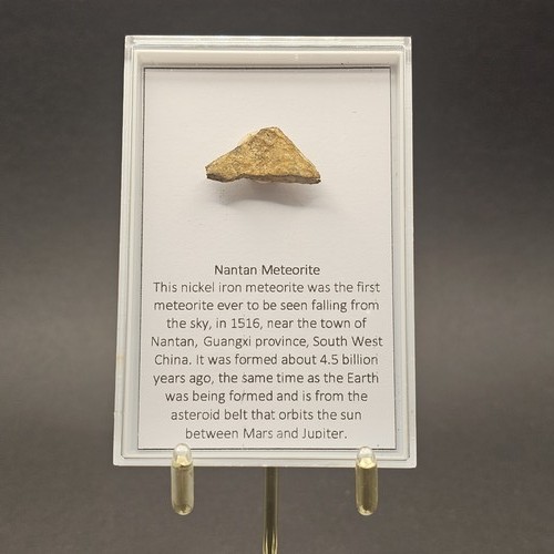 Genuine nantan meteorite - genuine,