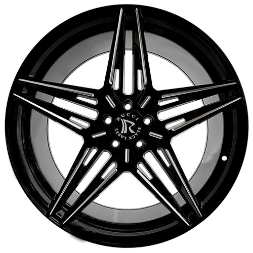 Rucci black label steering - black,