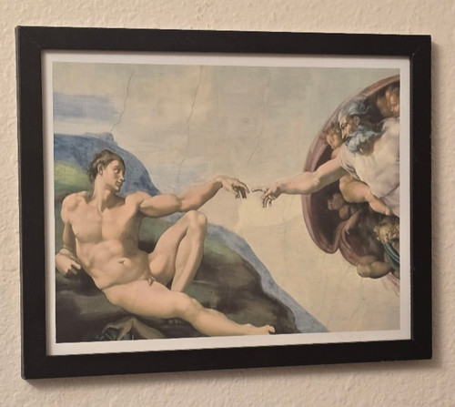 The creation adam by - creation,