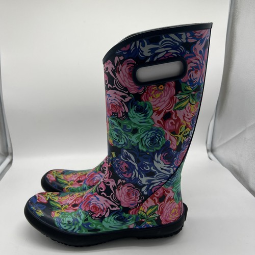Bogs classic pansies womens - bogs,