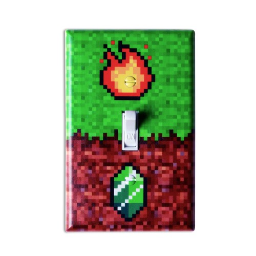 Switch fun decor wall plate - wall,