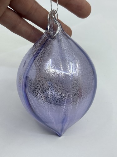 Hand blown glass christmas - hand,