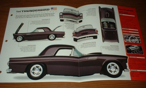 1955 ford thunderbird original - ford,