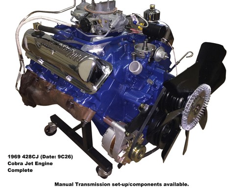 Ford 428cj cobra - 428cj, engine