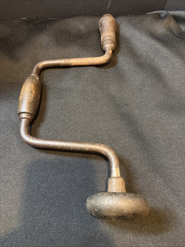 Antique primitive wood bit - antique,
