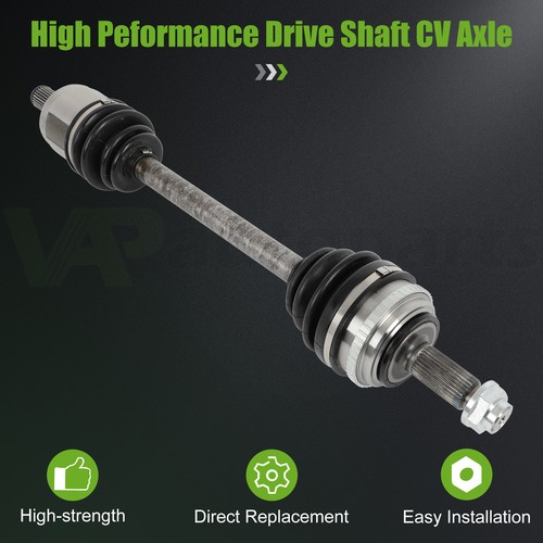 Front left axle assembly - left,