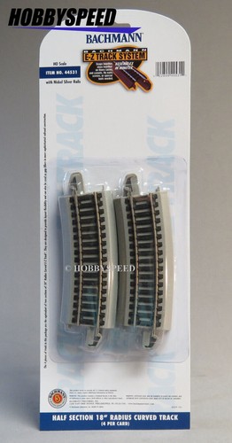 Bachmann track 18 - e-z, ho