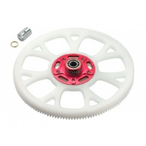 Microheli cnc delrin main - delrin, gear