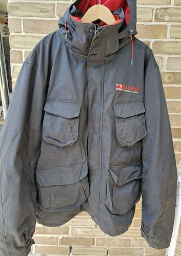 Red bull parka jacket gray - jacket,