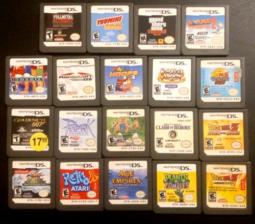 Lot nintendo ds games - 19,