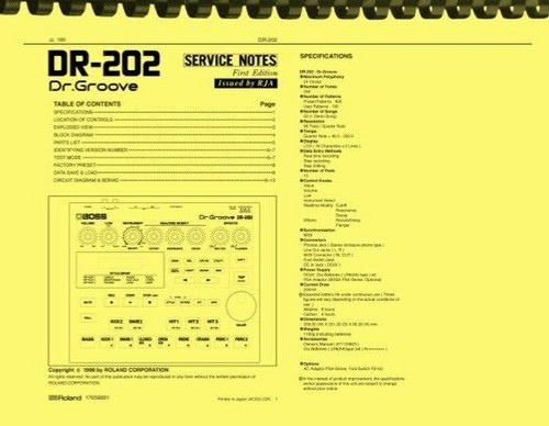 Boss 202 groove - boss, drum