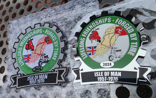 Isle man vespa - of,