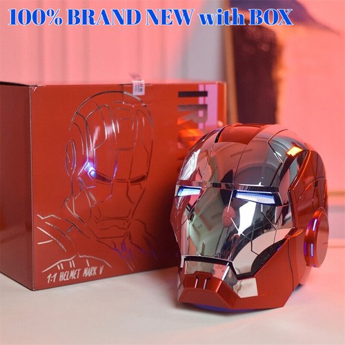 Autoking iron man helmet mk5 - iron,
