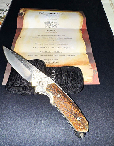 Buck 277 triple knives - buck, triple-r-knives