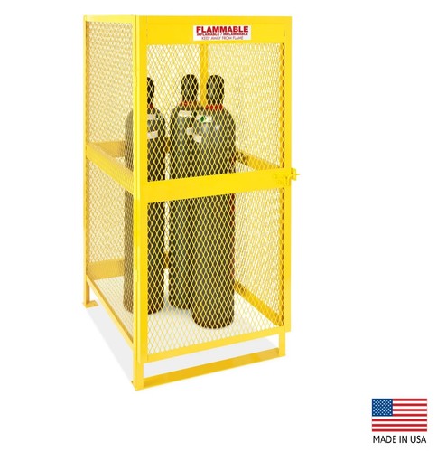 Cylinder storage cabinet for - cylinder,