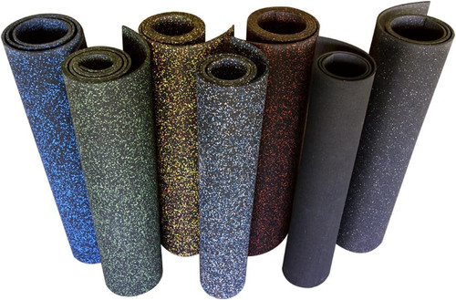 Blue dot recycled - blue, rubber