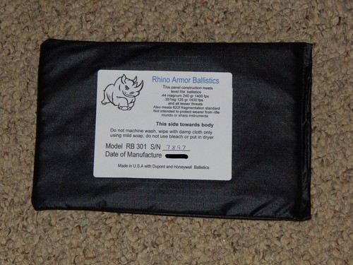 Pair bulletproof inserts - pair, of