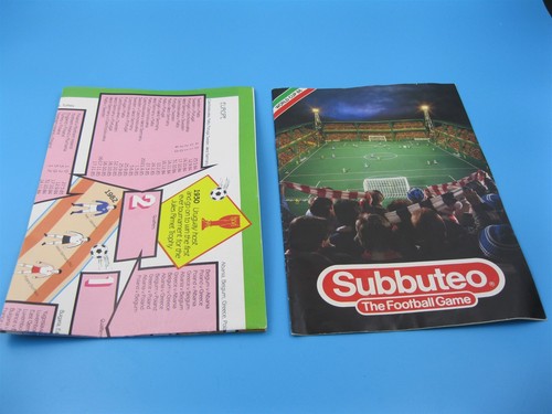Subbuteo the football - , game
