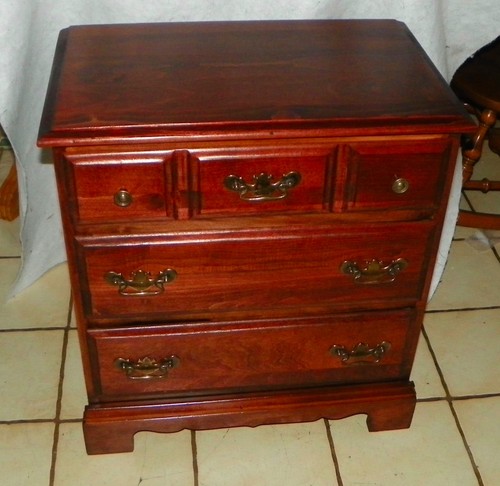 Mid century cherry drawer - mid, 3