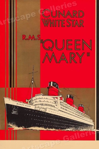 1930s rms queen mary - 1930s,